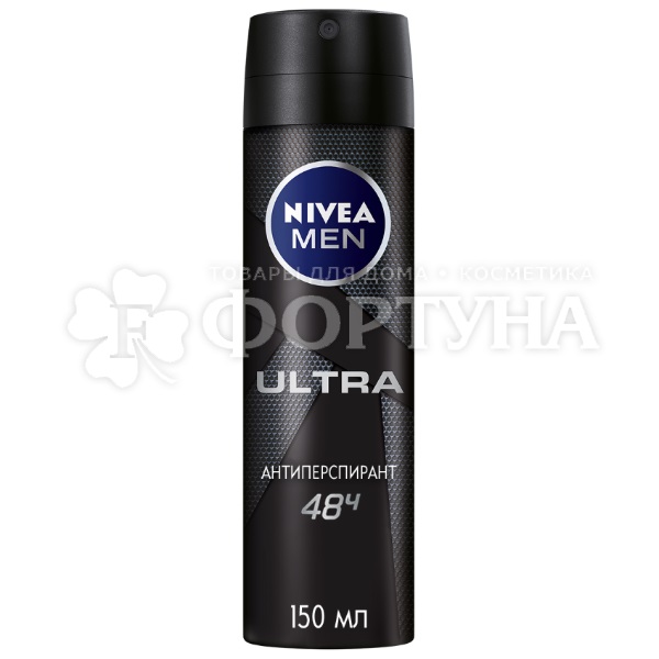 Дезодорант аэрозольный Nivea Men 150 мл Ultra