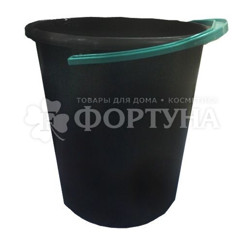 Ведро 13 л черное (Октябрьский)