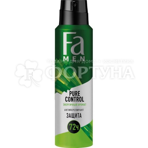 Дезодорант аэрозольный Fa Men 150 мл Pure control Кактус