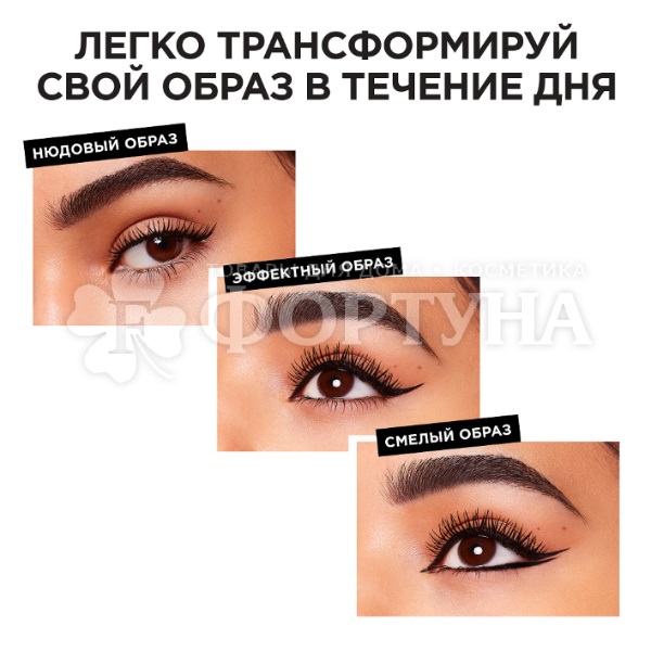 Лайнер L'oreal для глаз Perfect Slim 01 Экстрачерный