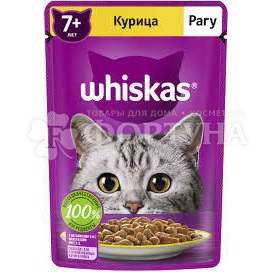 Корм для животных Whiskas 75 г рагу курица