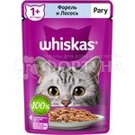 Корм для животных Whiskas 75 г рагу форель и лосось