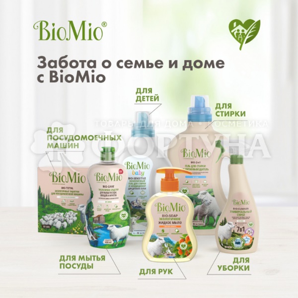 Моющее средство для посуды BioMio 750 мл Мандарин