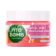 Скраб для тела 250 мл Fito Bomb Фруктово-сахарный