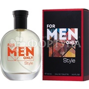 Туалетная вода 100 мл For Men only Style