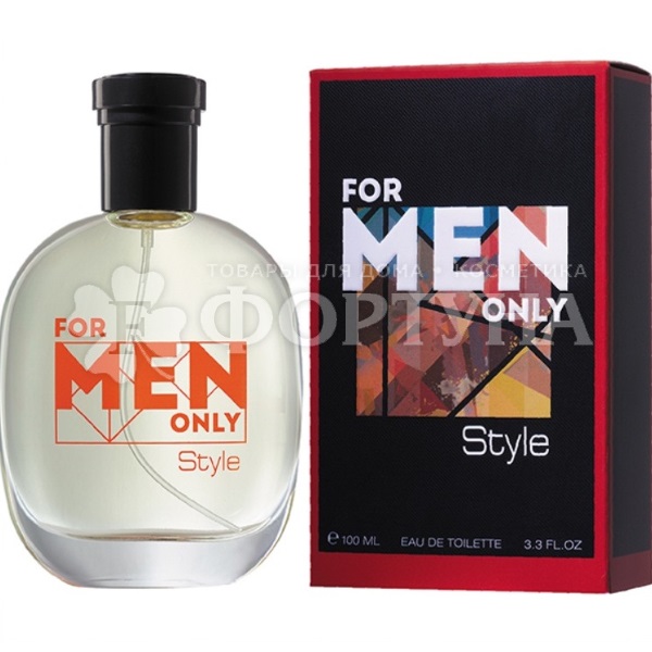 Туалетная вода 100 мл For Men only Style