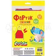 Фартук Каляка-Маляка для труда красный 4-7 лет