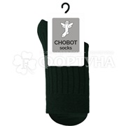 Носки CHOBOT 1 пара цвет изумруд в рубчик размер 27-29 мужские
