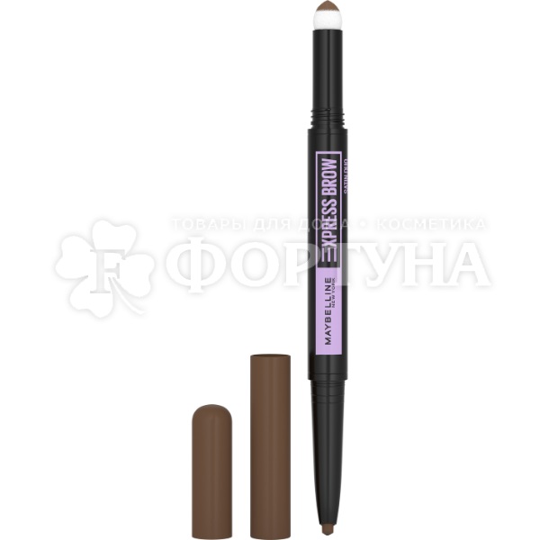 Карандаш для бровей Maybelline Brow Satin 04 темно-коричневый