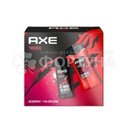 Набор Axe Феникс (гель для душа 250мл Активная свежесть +дезодорант спрей 150мл Активная свежесть)