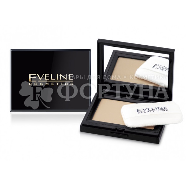 Пудра Eveline бархатистая т.14