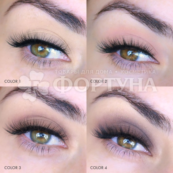 Тени для век Luxvisage Glam Look 4-х цветные тон 01