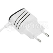 Cетевое зарядное устройство Luazon 2 USB, micro USB