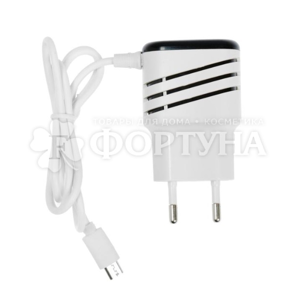 Cетевое зарядное устройство Luazon 2 USB, micro USB