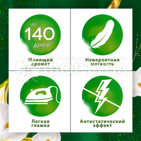 Кондиционер для белья Вернель 870 мл Дивная Магнолия