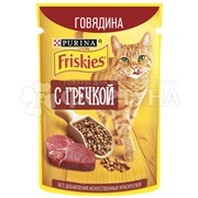 Корм для животных Frieskies 75 г с говядиной и гречкой