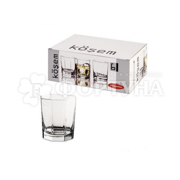 Набор Kosem 6 шт стаканов 290мл виски