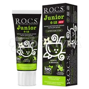Зубная паста R.O.C.S. 74 г Junior Black Кокос и ваниль