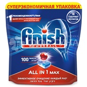 Таблетки для посудомоечных машин Finish ALL in 1 100 шт