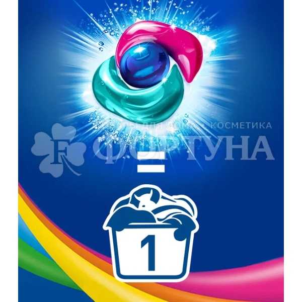 Капсулы для стирки ЛОСК 12 шт Колор