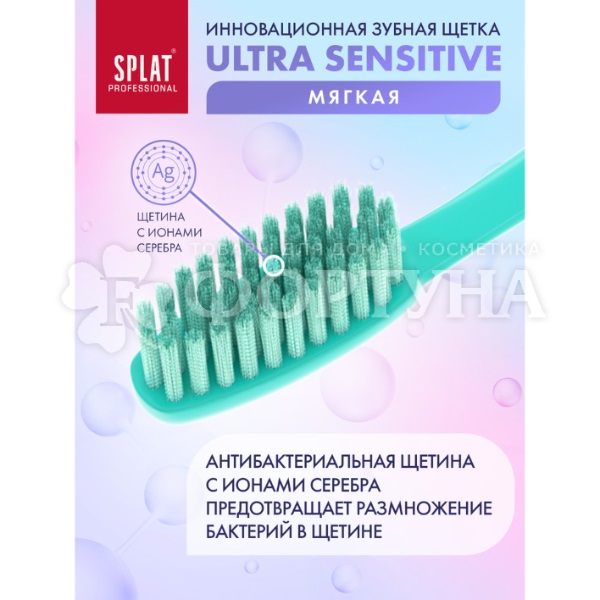 Зубная щетка SPLAT Ultra Sensitive мягкая