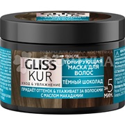 Тонирующая маска для волос Gliss Kur 150 мл Темный шоколад