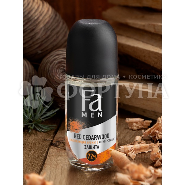 Дезодорант роликовый Фа 50 мл Men Red Cedarwood