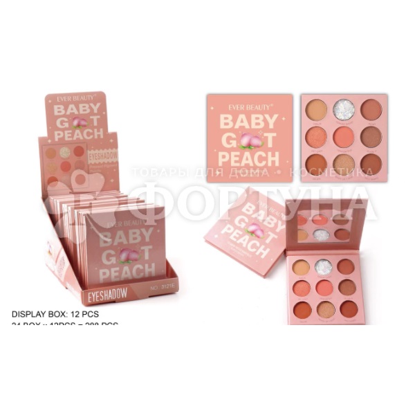 Тени для век Farres Baby Got Peach 01