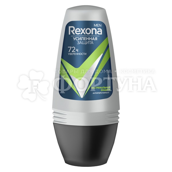 Дезодорант роликовый Rexona Men 50 мл Экстремальная защита