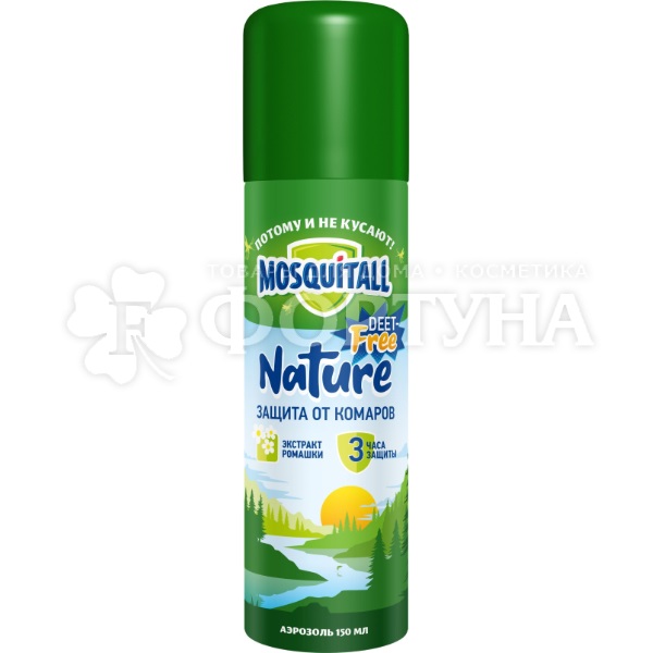 Аэрозоль Mosquitall Nature 150 мл от комаров