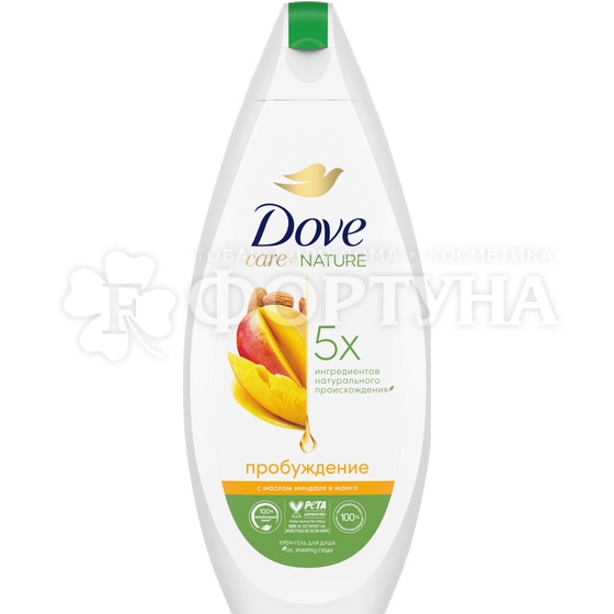 Крем-гель для душа Dove 250 мл Манго и миндаль