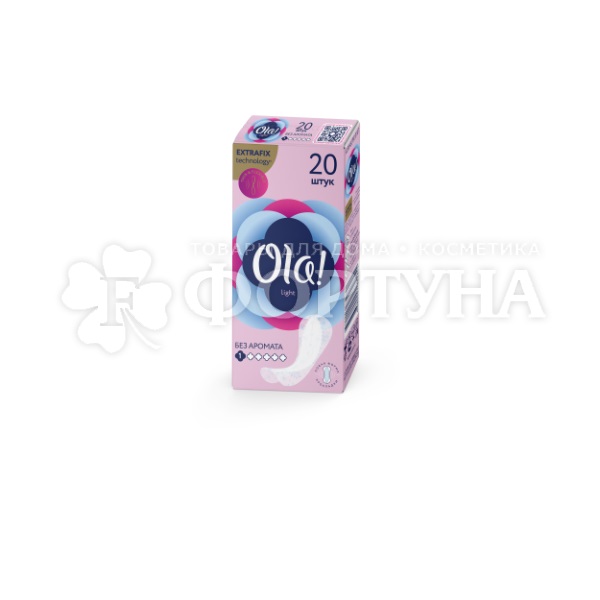 Прокладки Ola! Light 20 шт стринг-мультиформ ежедневные