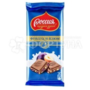 Шоколад Россия щедрая душа 82 г молочный фундук и изюм