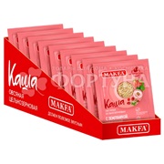 Каша быстрого приготовления MAKFA 40 г с земляникой, клубникой и йогуртом