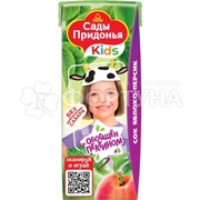 Сок Сады Придонья 0,2 л яблочно-персиковый с мякотью