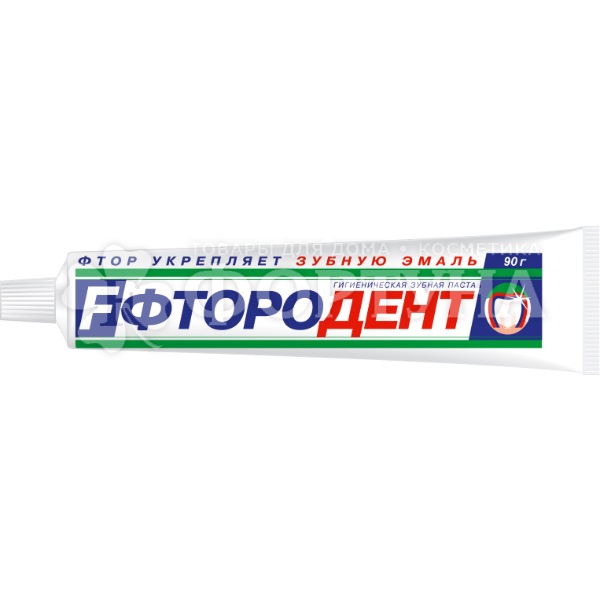 Зубная паста Фтородент 90 г без футляра