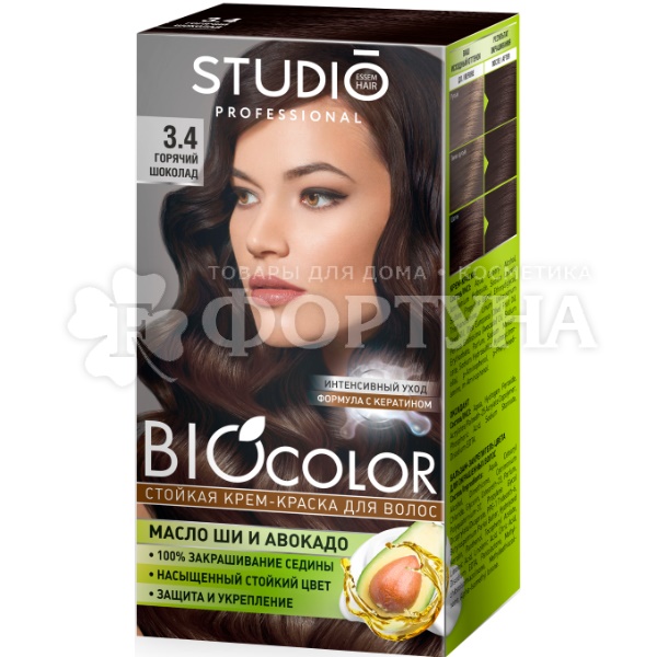 Краска для волос BIOcolor 3.4 Горячий шоколад
