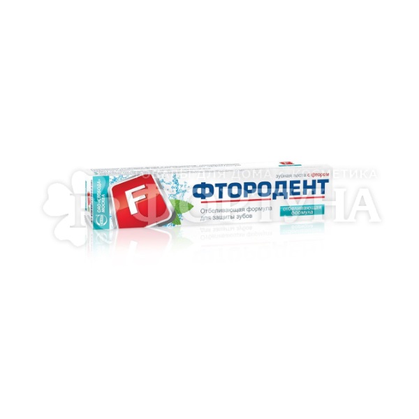 Зубная паста Фтородент 62 г Отбеливающая