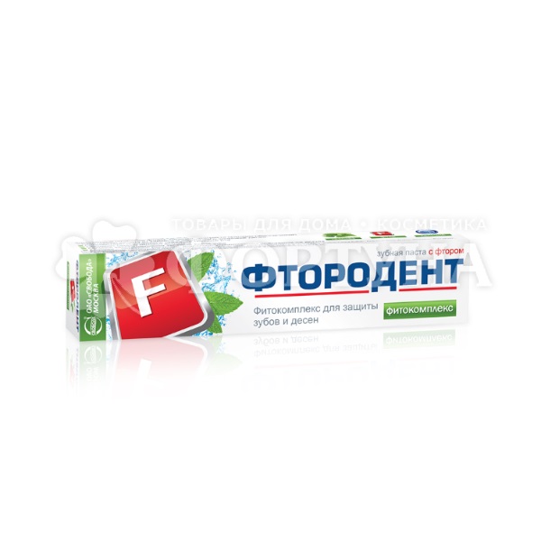 Зубная паста Фтородент 62 г Фитокомплекс