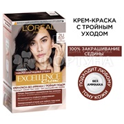 Краска для волос Excellence Nudes 2U Универсальный очень темно-каштановый