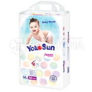 Трусики Yokosun 58 шт M (6-10 кг)
