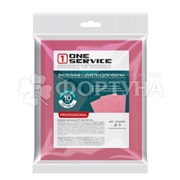 Салфетка ONE service 10 шт размер 32*38см вискозная