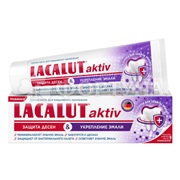 Зубная паста Lacalut 75 мл Защита десен и укрепление эмали