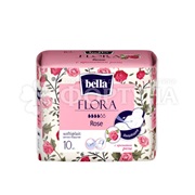 Прокладки Bella 10 шт Flora Rose критические