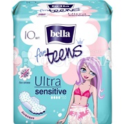 Прокладки Bella 10 шт for teens sensitive критические