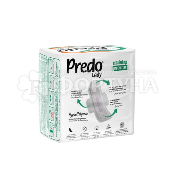 Прокладки Predo 10 шт Normal критические