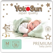 Трусики Yokosun Premium 56 шт M (6-10кг)