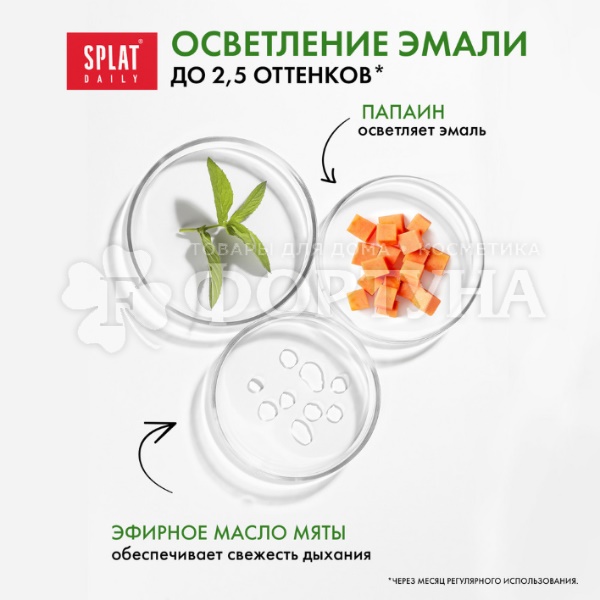 Зубная паста SPLAT Daily 100 г Whitening