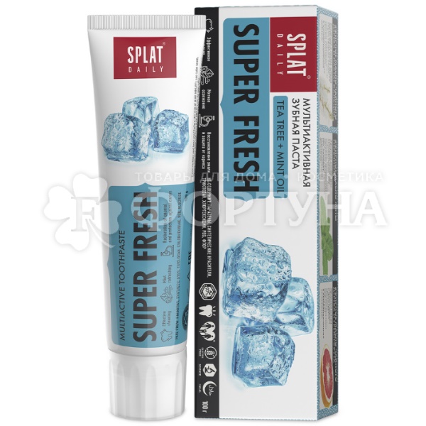 Зубная паста SPLAT Daily 100 г Super Fresh