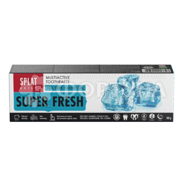 Зубная паста SPLAT Daily 100 г Super Fresh